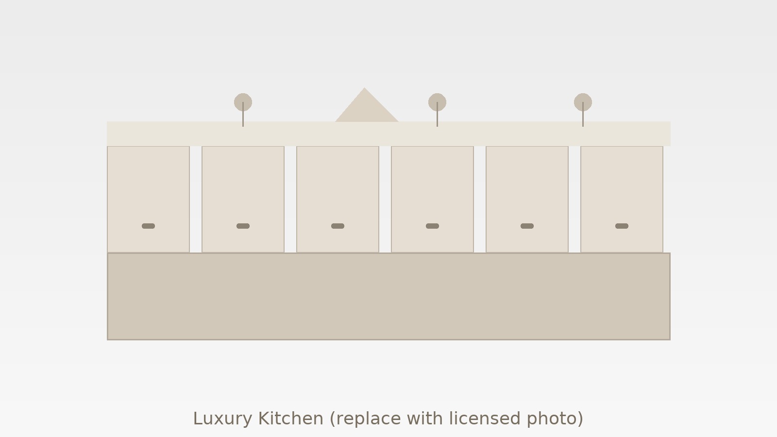 Luxury kitchen installation